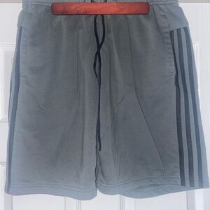 Men's Gray Adidas Shorts
